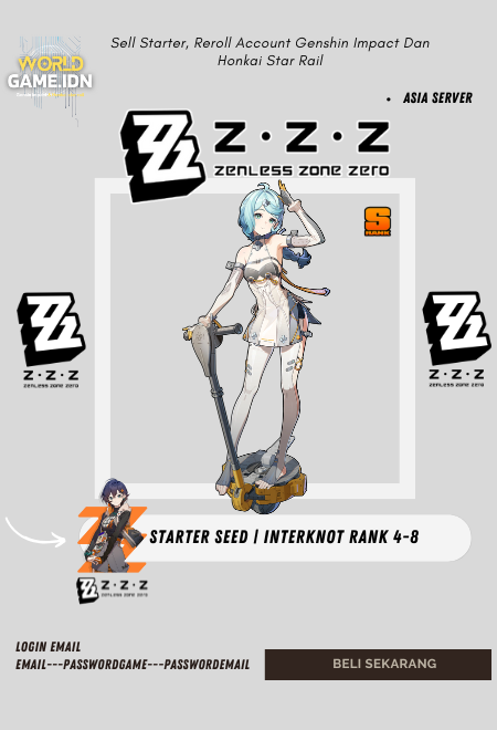 [Asia] Starter Seed | Belle Mc Interknot Rank 4-10